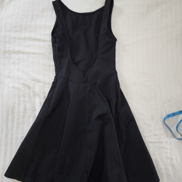 Lulus Little Black Skater Dress with Low-Cut Back Size XS NWT - Picture 7 of 8